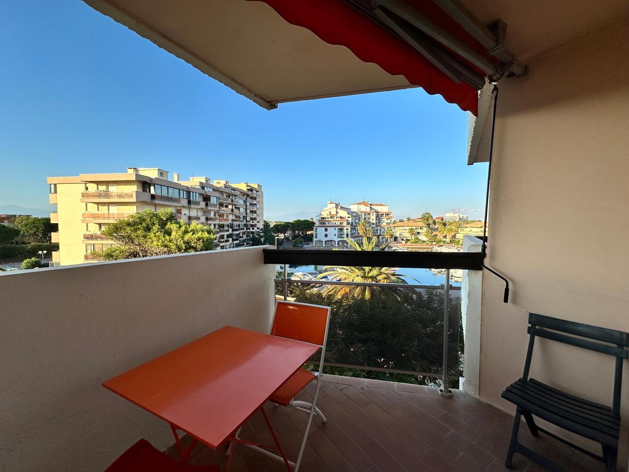 Appartement Studio Vue Sur La Marina Canet-en-Roussillon Luaran gambar
