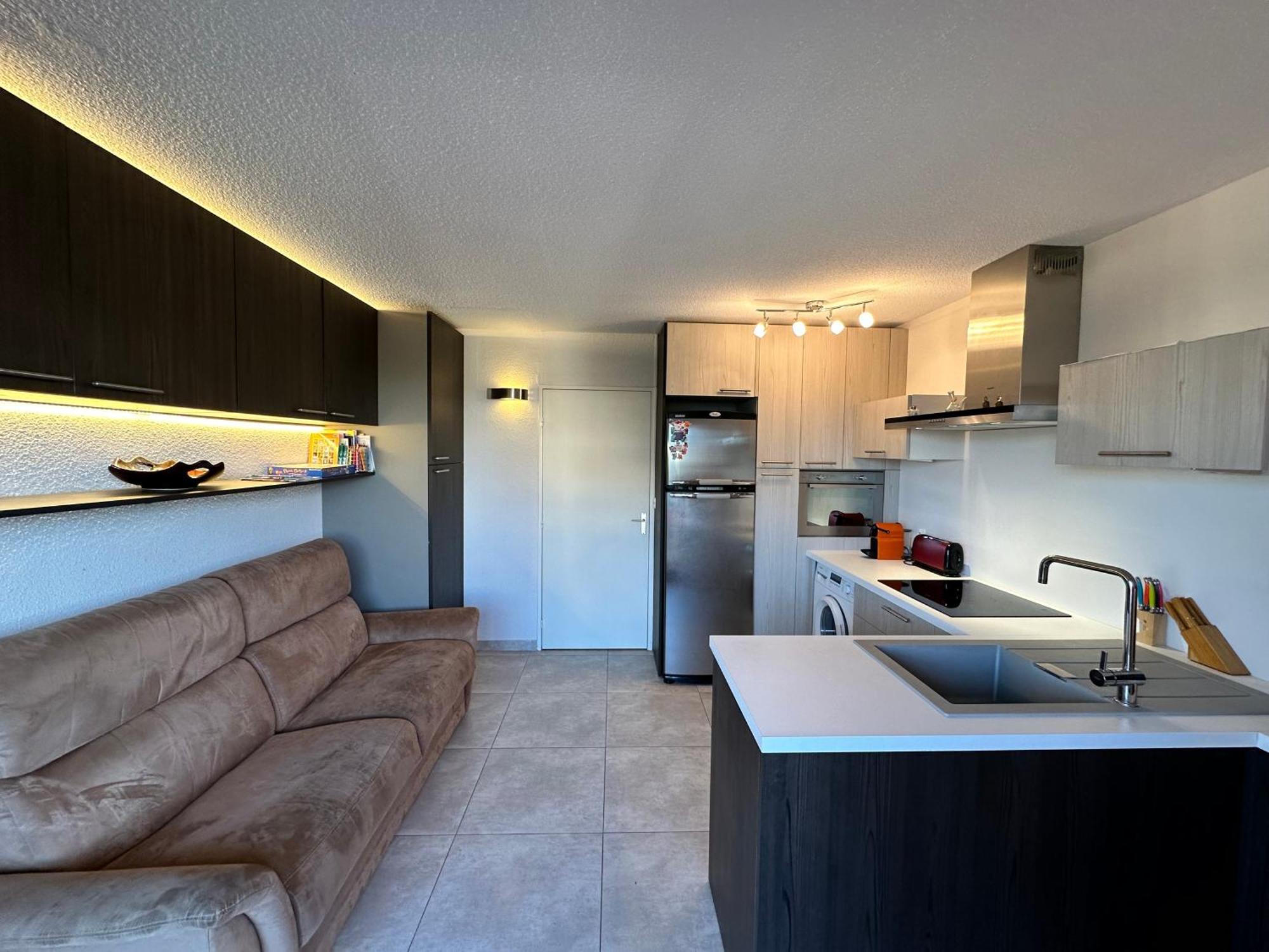 Appartement Studio Vue Sur La Marina Canet-en-Roussillon Luaran gambar