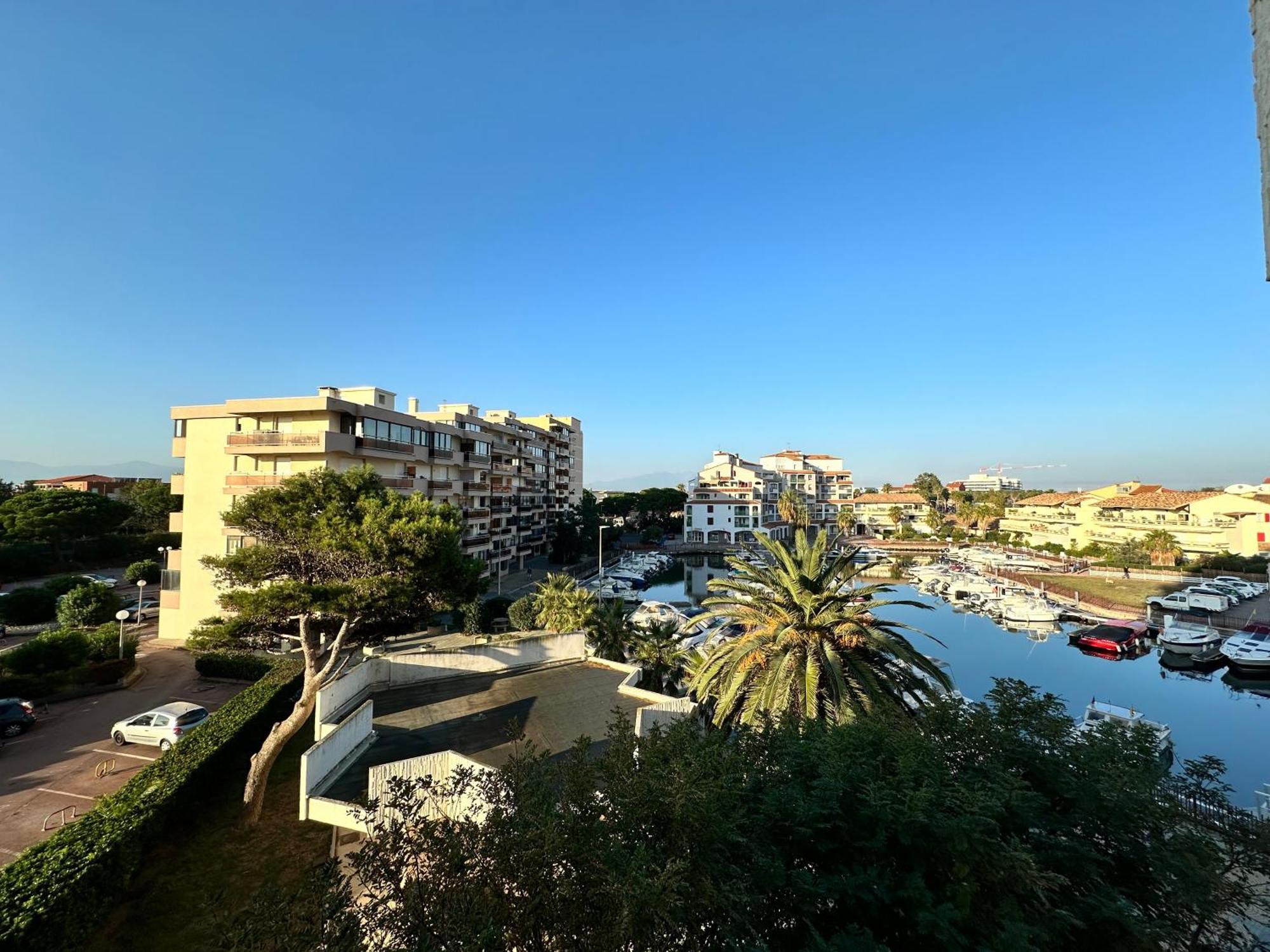 Appartement Studio Vue Sur La Marina Canet-en-Roussillon Luaran gambar